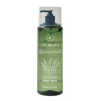 Доктор. Успокаивающий гель Moon Premium Aloe Vera Cica, большая емкость 1000 мл, 1 шт.