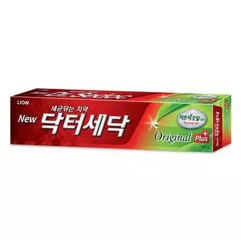 Доктор. Зубная паста Sedak Original Plus 140г, 1 шт. Корейская зубная паста