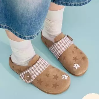 Доктрина скорости лошади летние новые однопедальные сумки тапочки с закрытым носком ленивые плоские одинарные туфли универсальная повседневная обувь женская 35