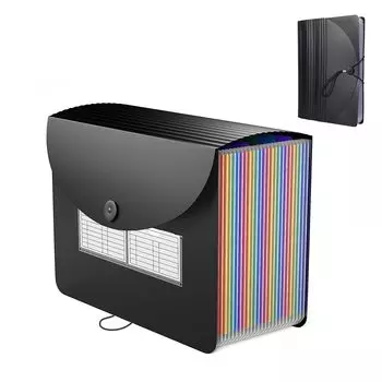 Документ А4 24 кармана Аккордеон Документ Цветной Большой Бесплатный Выдвижной Хранилище Документов Включает Разделение Документ Классификация Хранения Подставка,