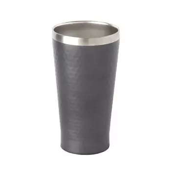 Dolce Duo Tumbler Cup Stainless Steel Tumbler Beer Highball Gift Vacuum Insulated Double Structure 350ml Thermal/Cold [Gray] GR-4037