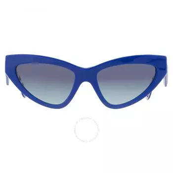 Dolce Gabbana Azure Gradient Cat Eye Ladies Sunglasses DG4439 311945 55
