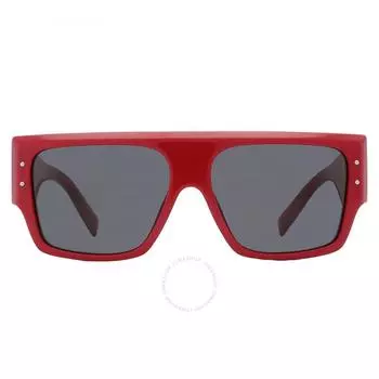 Dolce Gabbana Dark Grey Browline Ladies Sunglasses DG4459 309687 56