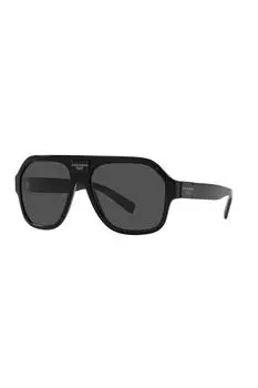Dolce&Gabbana Dolce-Gabbana-Dg4433-501-87-58 Солнцезащитные очки унисекс 4433 501 87 58 Черная заниженная оправа