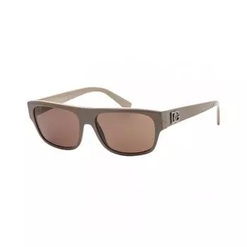 Dolce Gabbana Мужские солнцезащитные очки DG4455 57мм коричневые