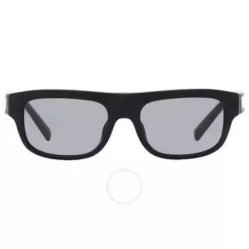 Dolce Gabbana Темно-серые мужские солнцезащитные очки с линией бровей DG4432F 282087 52