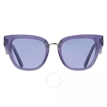 Dolce Gabbana Violet Butterfly Ladies Sunglasses DG4437 34071A 51