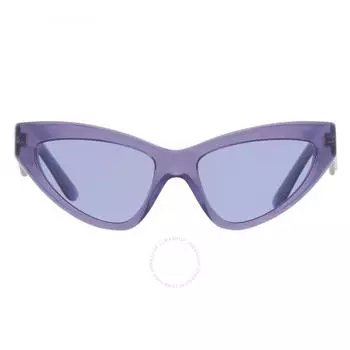 Dolce Gabbana Violet Cat Eye Ladies Sunglasses DG4439 34071A 55