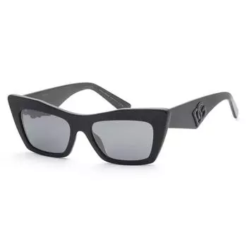 Dolce Gabbana Женские матовые солнцезащитные очки 53 мм Dg4435 25256G 53 черные
