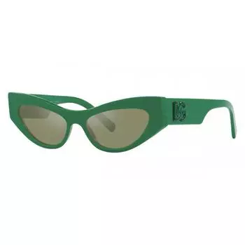 Dolce Gabbana Женские солнцезащитные очки 52 мм зеленые DG4450F 331152 52 зеленые