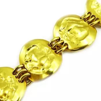 Dolce Vita [B4800] - Золотой дизайнерский браслет Antica