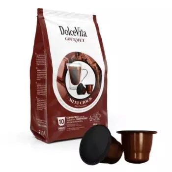 Dolce Vita Chocolate Совместимость с Nespresso 10 капсул