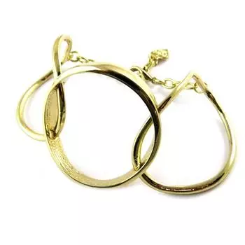 Dolce Vita [N9284] - Золотой дизайнерский браслет Antica