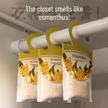 Долговечная цветочная сумка для ароматерапии в гардеробе и автомобиле: Дезодорирующий, устойчивый к плесени и насекомым ароматизатор