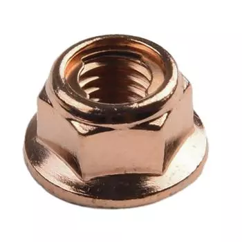 Долговечная и практичная медная гайка для автомобильных панелей, упаковка из 50 шт., размер M8