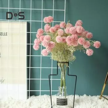 Долговечная имитация шарика из бейберри, не увядающая красивая декоративная имитация цветов для гостиной вино красного