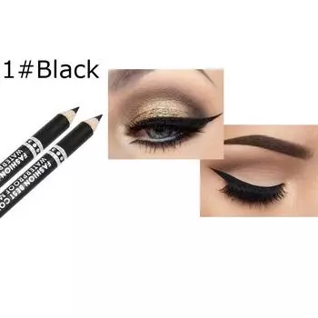 Долговечная подводка для глаз 2в1, подводка для губ, карандаш, водостойкие тени для век, ручка для макияжа, модная женская косметика 1