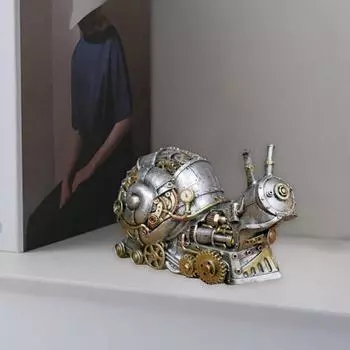 Долговечная скульптура собаки, коллекционная изящная трехмерная статуэтка улитки D