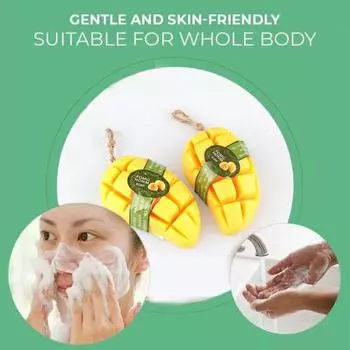 Долговечное увлажняющее мыло, нежное натуральное мыло ручной работы с подсолнечником Питайя для детей Apple