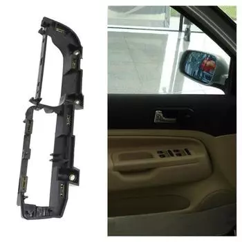 Долговечный крепежный кронштейн переключателя окна, изысканный, прочный, идеально подходит, замена основания панели управления окном 1J1867179A для VW Golf 4 MK4 98-04 чёрный