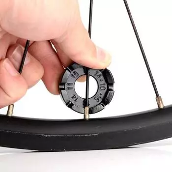 Долговечный профессиональный ключ для мини-велосипеда, ключ для коррекции спиц горного велосипеда, аксессуары для велосипеда чёрный