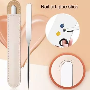 Долговечный скребок для жидкой основы с палитрой с гладкими краями, многофункциональный B