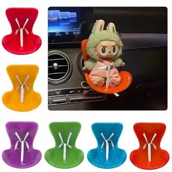 Doll Car Safety Seat Cartoon Air Conditioning Outlet Aromatreatment Plush Doll Decorative Decoration Car Accessories