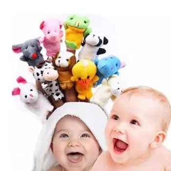 Кукла из ткани для мальчиков, семья, милые животные, горячая развивающая игрушка, мультфильм, куклы для девочек, ручная кукла, ручные детские игрушки, 10 шт., аксессуары