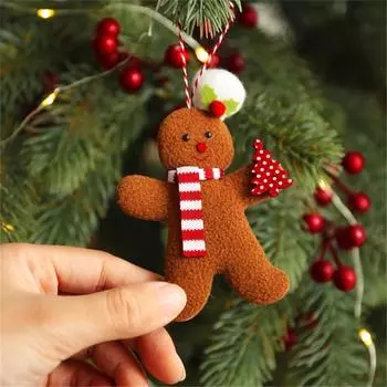 Doll Durable Convenient 9g Cloth Christmas Christmas Doll Cute High Quality Hanging Ornaments Christmas Decoration Fall-proof