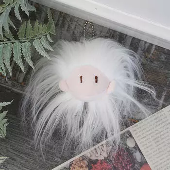 Кукольная голова брелок для мальчиков и девочек новинка игрушка подвеска подвеска милый очаровательный Pink and Black