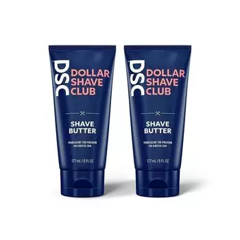 Dollar Shave Club Butter Sensitive Shaving Cream 177ml 2 packs, 2 pieces