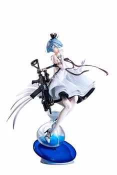 Dolls Frontline Zas M21 White Queen scale painted finished figure Ver. 1/8 PVC&ABS белый