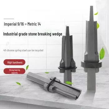 Долото для раскола камня с алмазной головкой - высокопрочный инструмент для карьеров с электрическим клином-молотом 16mm Stone Splitter