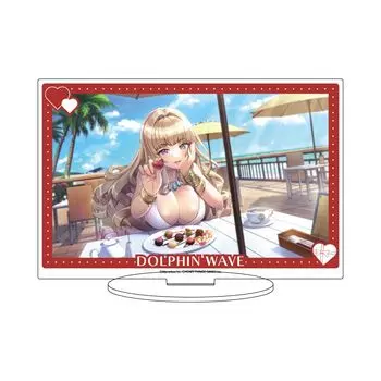 Dolphin Wave 53 VenusKirahoshi Kanna [Официальная иллюстрация] Акриловая подставка