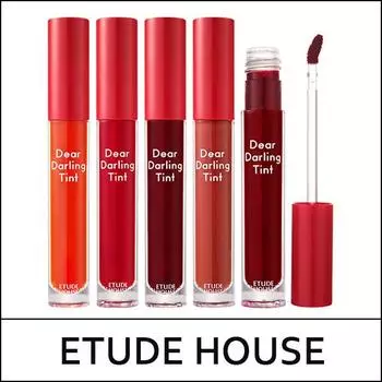 [ДОМ ЭТЮДА] () Dear Darling Water Gel Tint 4,5 г / #RD303 / EXP 2025.09