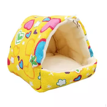 Дом-пещера для кошек, теплое гнездо для котят и других домашних животных Love M