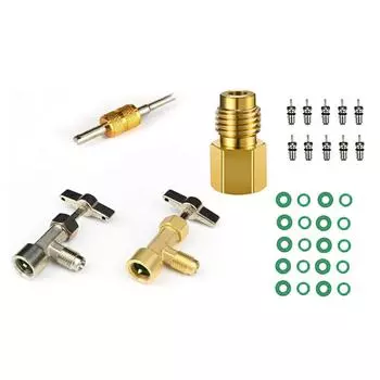 Дом R134a Хладагент Кондиционирование Жидкость Заправка Безопасность Открытый Клапан Открывалка для Бутылок Хладагент Специальный Фторидный Инструмент