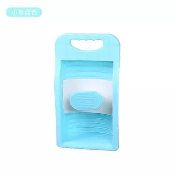 Домашнее использование, Без ручной стирки, Ленивое общежитие, Носки, Потирание одежды, Толстая стиральная доска One Size синий