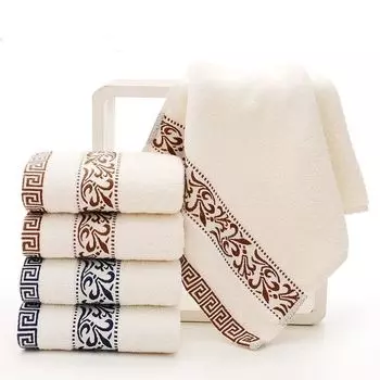 Домашнее полотенце для мытья лица для мужчин и женщин, очень мягкое, впитывающее, без ворса, легко отжимается, полотенце двойного назначения для влажного и сухого мытья лица 35X75cm 1 blue + 1 brown