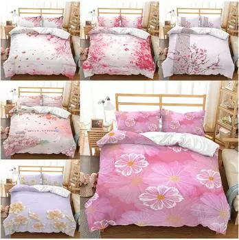 Домашнее постельное белье, пододеяльник, наволочка, комплект постельного белья, цветное пуховое одеяло, полноразмерная односпальная/двуспальная кровать, украшение для дома Baby 100x135cm