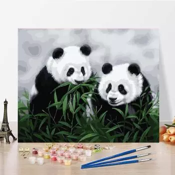 Домашнее украшение Цифры Масляная живопись DIY Живопись по номерам Холст Искусство Цифровая масляная живопись 40x50cm no frame