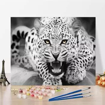 Домашнее украшение Холст Цифры Картина маслом Искусство DIY Живопись по номерам Цифровая живопись маслом 40x50cm no frame