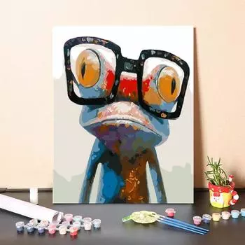 Домашнее украшение Искусство DIY Живопись по номерам Холст Цифры Масляная живопись Цифровая масляная живопись 40x50cm no frame