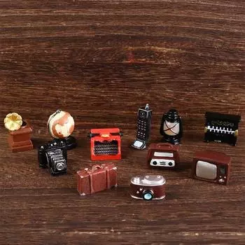 Домашнее украшение Камера Миниатюры Модель Мини Кукольный домик Фигурка Украшения Орнамент Ремесло A