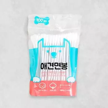 [Домашнее животное] 100 ватных палочек для собак