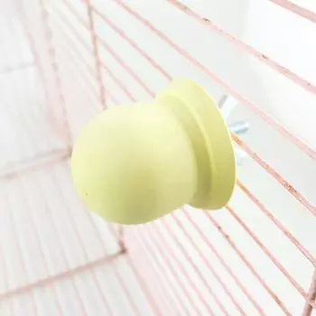 Домашнее животное попугай хомяк птица жевательная игрушка кальций молочные зубы шлифовальный камень в форме соски