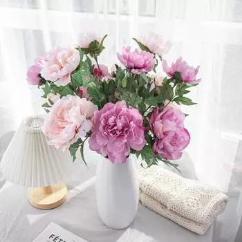 Домашние искусственные цветы для гостиной, офиса, шелкового цветка