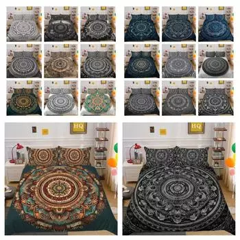 Домашние комплекты постельного белья, наволочка из микрофибры с принтом, пододеяльники для подростков, мужской двойной размер, домашний текстиль высокого ранга UK Single 135x200cm