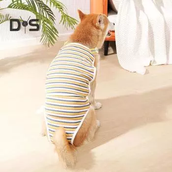 Домашние менструальные трусы для собак, пояс для подгузников для женщин, гигиенические трусики-шорты, водонепроницаемые, дышащие, с бретелькой через шею, нетренированные щенки, тепловая возбудимость M розы красного