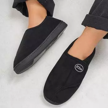 Домашние повседневные хлопковые тапочки женские модные мягкие плюшевые тапочки с каблуком-оберткой женские легкие нескользящие теплые домашние тапочки на плоской подошве женские 36-37 бежевый